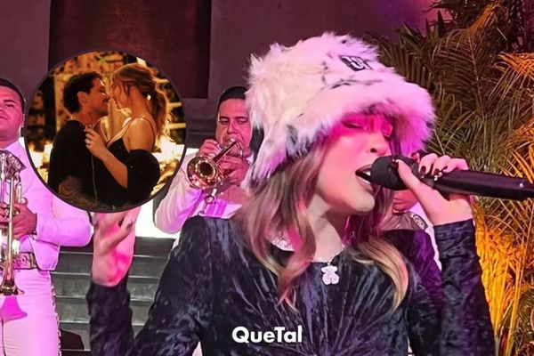 Belinda interpreta canción que grabó a dueto con su ex, Christian Nodal